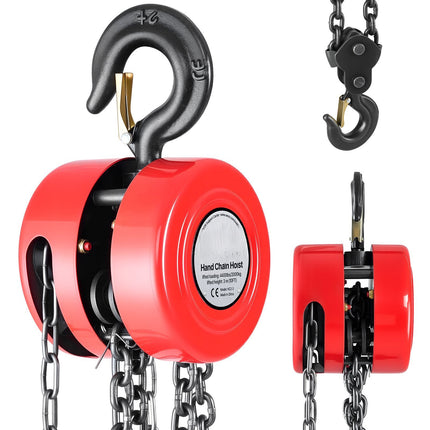 Manual Chain Hoist, 2 Ton, 3 m Lift, G70 Chain