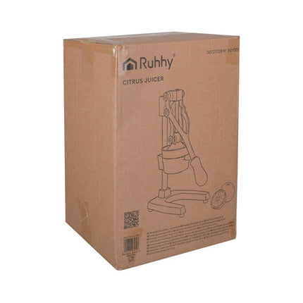 Manual Citrus Juicer, 40cm Lever Press, Iron Construction