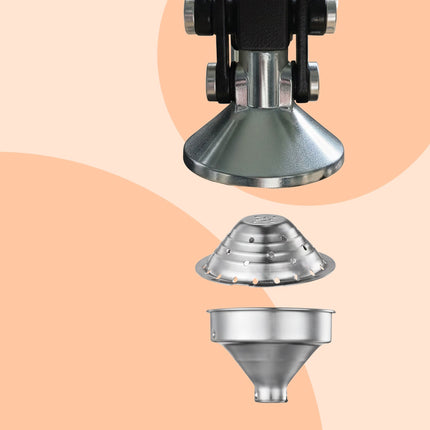Manual Citrus Press – Cast Iron, Stainless Steel Sieve