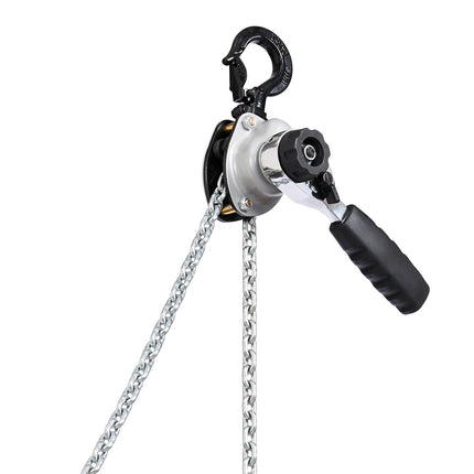 Manual Lever Chain Hoist, 0.5 Ton 1.5 m Lift, G80 Chain