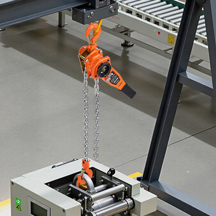 Manual Lever Chain Hoist 1 Ton, 3 m G80 Chain, Dual Pawl Brake
