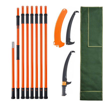 Manual Pole Saw, 2.2–8.2 m Extendable Tree Pruner