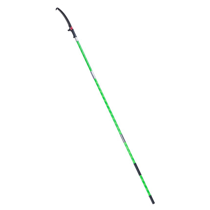 Manual Pole Saw, 27 Ft Extendable Fiberglass, 65Mn Blade
