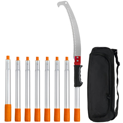 Manual Pole Saw, 4.6–9.8 Ft Extendable Tree Pruner
