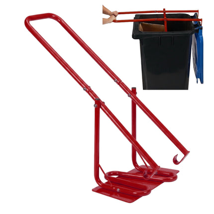 Manual Steel Waste Compactor with Metal Plate