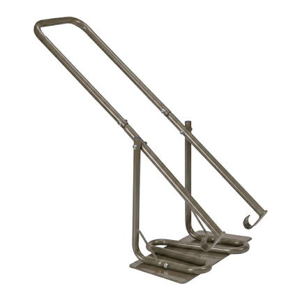 Manual Steel Waste Compactor with Metal Plate