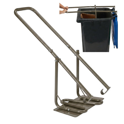 Manual Steel Waste Compactor with Metal Plate