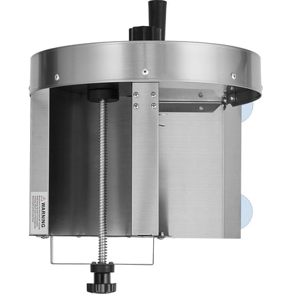 Manual Vegetable Slicer, 0-12mm Adjustable, Stainless Steel
