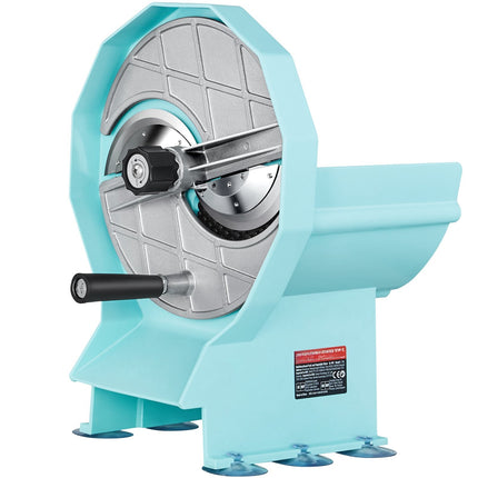Manual Vegetable Slicer, 0-12mm, Dual Chute, Stainless Blade