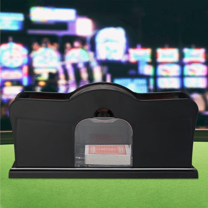 Manual card shuffler