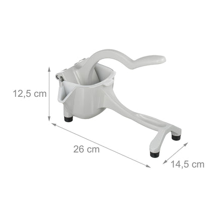 Manual lemon squeezer