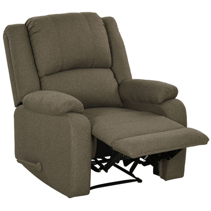 Reclining TV chair with footrest, 150 kg load capacity