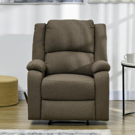 Reclining TV chair with footrest, 150 kg load capacity