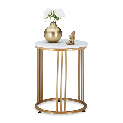 Marble side table