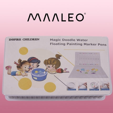 Marker zum Zeichnen auf Wasser - 12 Stück Maaleo 22504 