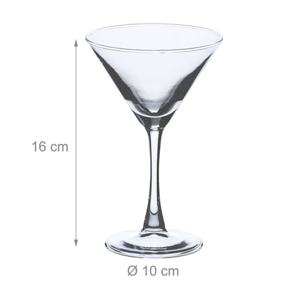 Martiniglas 6er-Pack