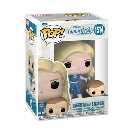 Marvel Funko Pop! Vinyl Figure: Invisible Woman & Franklin