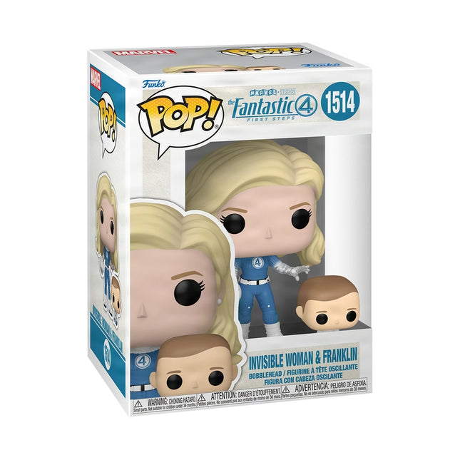 Marvel Funko Pop! vinylová figurka: Invisible Woman a Franklin