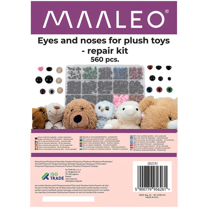 Yeux de mascotte - Kit de réparation Maaleo 25761