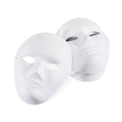 Maske weiß 20er Set
