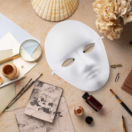 Maske weiß 20er Set