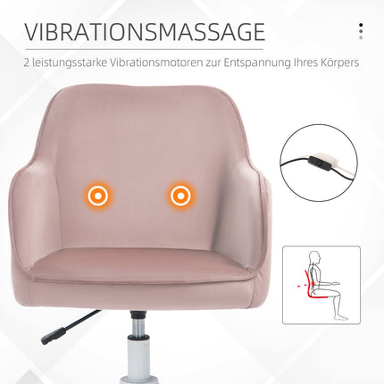 Massagesessel mit Vibration und verstellbaren Armlehnen