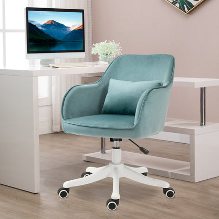 Massagebureaustoel Bureaustoel Met Vibratiefunctie, Usb, Lendenkussen, Armleuningen, 78-86Cm