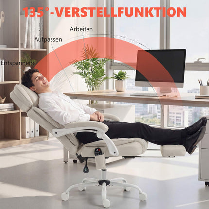Massagesessel für Büros mit 6-Punkt-System und Lendenwirbelheizung