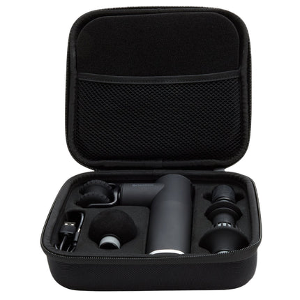 Massagepistole Compact Power 3300 U/min 1800 mAh MG400 Schwarz/Silber