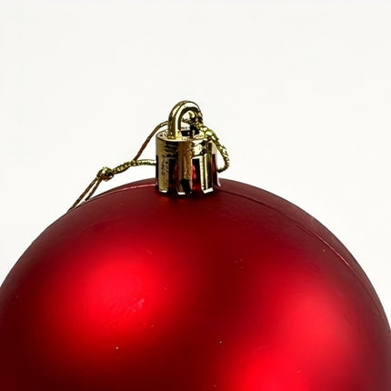 Matte Christmas Baubles Set, 50 Pieces