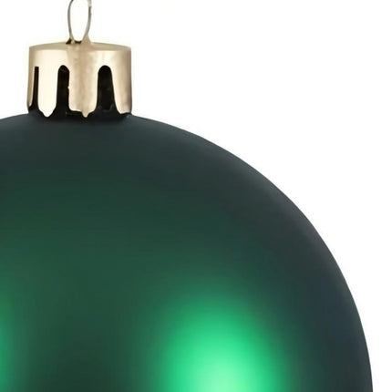 Matte Christmas Tree Baubles Set, 50 Pieces