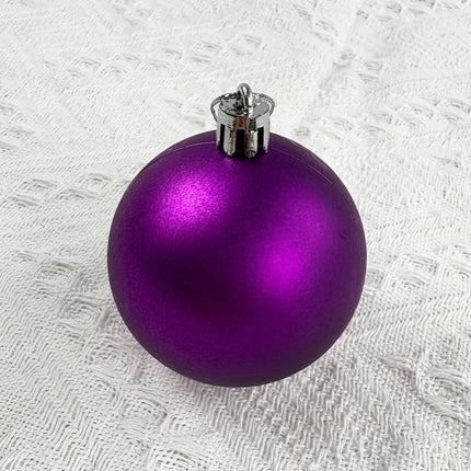 Mattes Weihnachtsbaumkugel-Set, 50-teilig