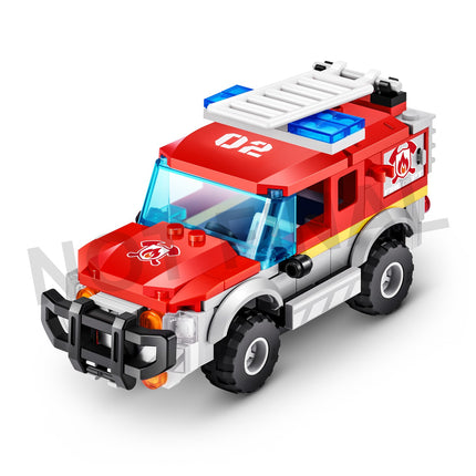 Max City Bricks Feuerwehrstation, 265 Teile