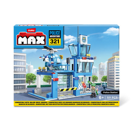 Max City Bricks Polizeistation, 321 Teile