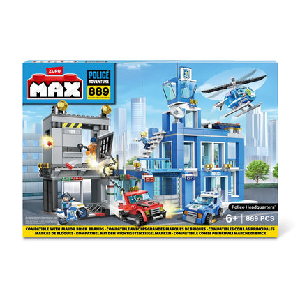 Max City Bricks Polizeistation, 889 Teile