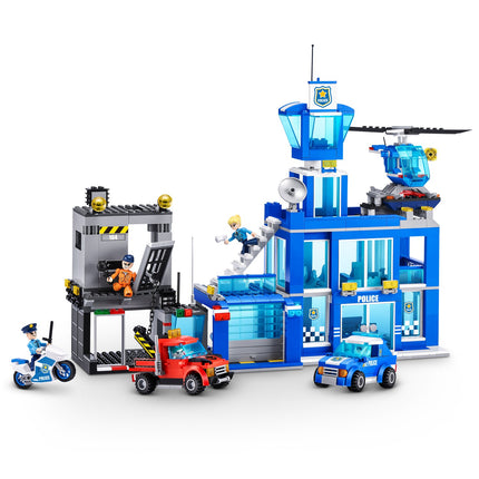 Max City Bricks Polizeistation, 889 Teile