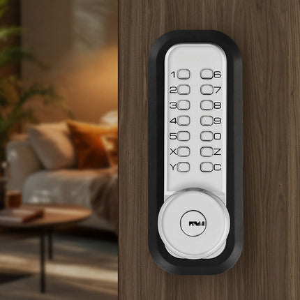 Mechanical Keyless Door Lock, 4-7 Digit Auto-Lock
