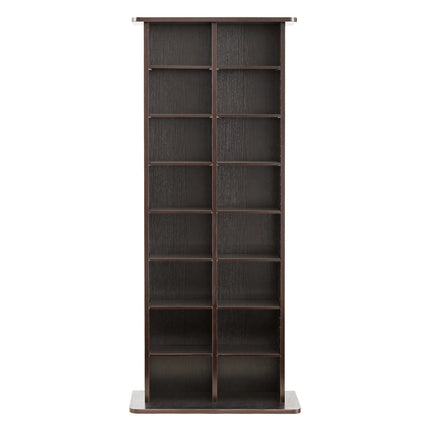 Media Storage Cabinet, 8-Tier CD DVD Shelf, 51 in