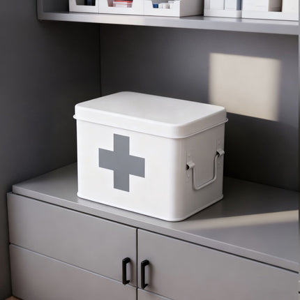 Medikamentenaufbewahrungsbox mit 4 Fächern