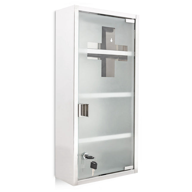 Medikamentenschrank aus Edelstahl