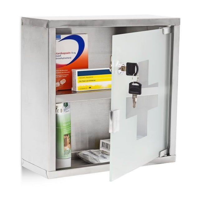 Medikamentenschrank aus Stahl