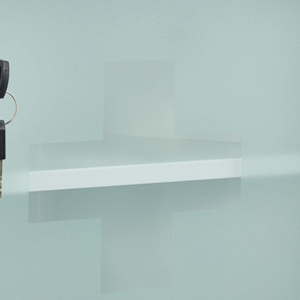 Medikamentenschrank mit Glastür