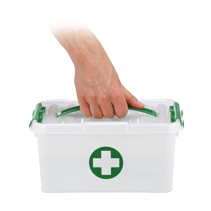 Medicine packaging in plastic