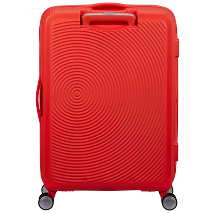 Medium Neon Orange Suitcase, Soundbox 67 cm
