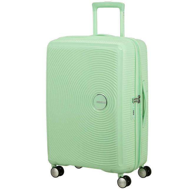 Mittlerer pastelgrüner Koffer – 67cm Spinner