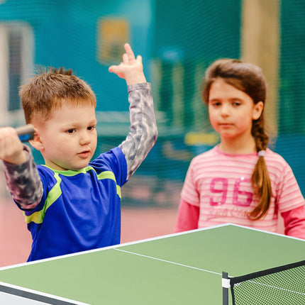 Medium green table tennis table