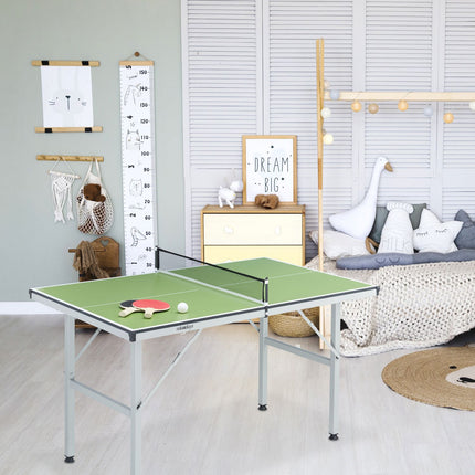 Medium green table tennis table