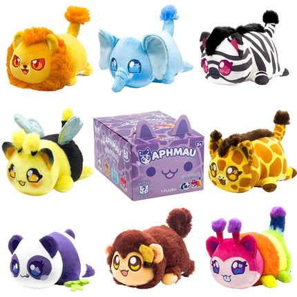 MeeMeow Mystery Plush Toy, 15 cm Size, Soft Material