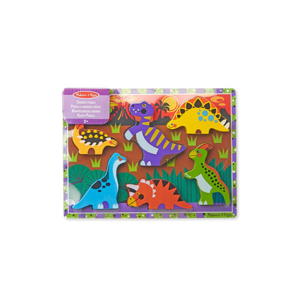 Melissa & Doug Dinosaurs Chunky Puzzle