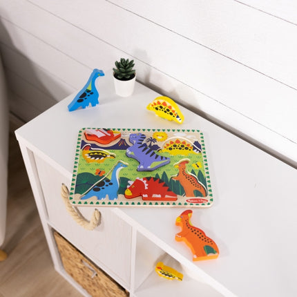 Melissa & Doug Dinosaurs Chunky Puzzle